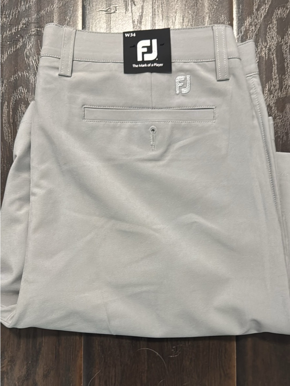 FootJoy Men's Light Gray Golf Chinos